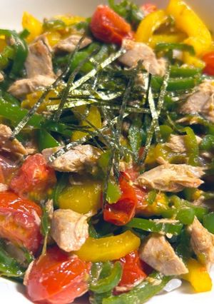 自家製ツナの野菜炒め-レシピのメイン写真
