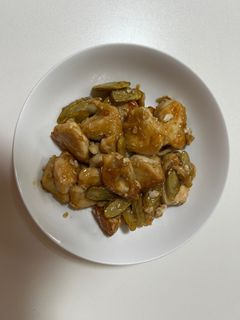 甘辛鶏ごぼう-レシピのメイン写真