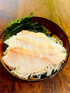鯛の刺身とシラス⭐︎出汁パックでお茶漬け-レシピのメイン写真