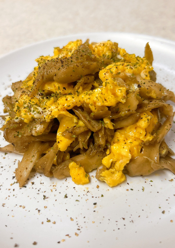 ☼節約料理♪まいたけとたまごの炒め物-レシピのメイン写真