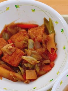 肉味噌炒め☆給食メニュー-レシピのメイン写真