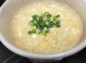 夏バテにも風邪にも◎体に優しい簡単玉子粥-レシピのメイン写真