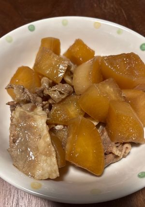 簡単！生姜好き！豚バラ大根の煮物-レシピのメイン写真