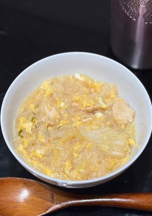 ダイエット！痩せる卵雑炊-レシピのメイン写真
