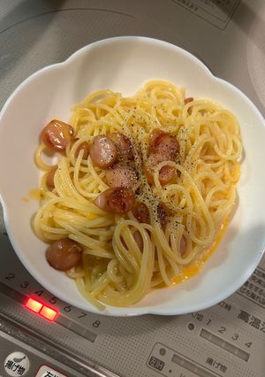 カルボナーラ-レシピのメイン写真