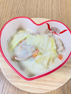 豚肉とキャベツのクリーム煮-レシピのメイン写真