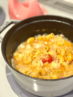 野菜とハムのパスタスープ-レシピのメイン写真