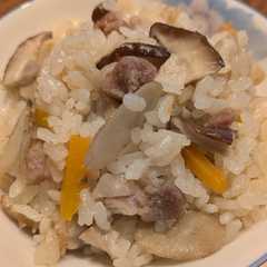 รูปของ きのこが香る炊き込みご飯