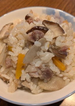 きのこが香る炊き込みご飯-レシピのメイン写真