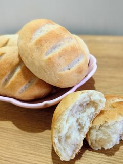 捏ねない☆米粉50%のプチパン-レシピのメイン写真
