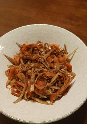 きんぴら生姜牛蒡-レシピのメイン写真