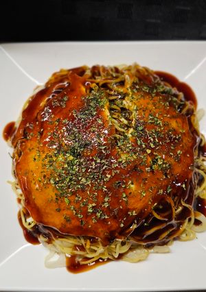 広島のお好み焼き麺Wちゃんぽん-レシピのメイン写真