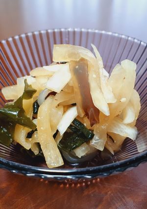 生クラゲと大根の酢の物(ダイエットにも)-レシピのメイン写真
