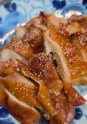 簡単手間無しサッパリ鶏モモ肉の照焼き-レシピのメイン写真
