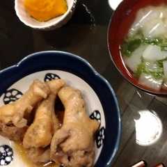 鶏手羽元の甘辛煮-レシピのメイン写真