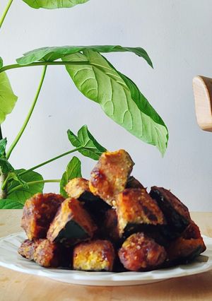 かぼちゃが余ったら☆カリカリ焼き☆お弁当-レシピのメイン写真