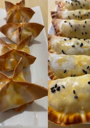 餃子の皮でスイートポテトパイ-レシピのメイン写真