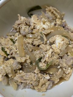 すき焼きのタレで☆他人丼-レシピのメイン写真