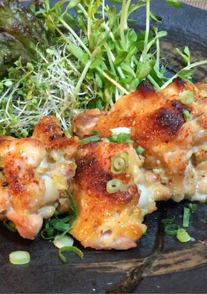 手羽元の七味麹味噌焼き-レシピのメイン写真