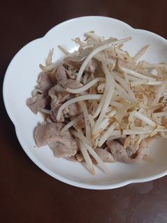 豚肉ともやしの炒め物-レシピのメイン写真