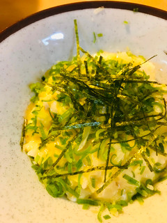おかゆ●ネギ&海苔の鶏玉かゆ-レシピのメイン写真