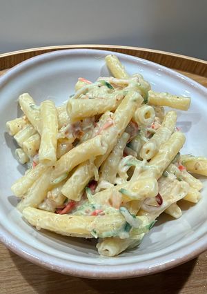 取り分けレシピ！すだち香る和風マカロニサラダ-レシピのメイン写真