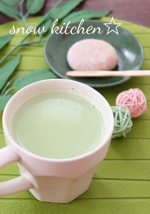 抹茶きなこの黒蜜ドリンク☆-レシピのメイン写真