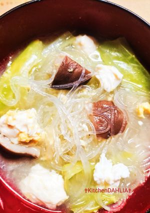 【切干大根】♻️戻し汁でエコスープ🥣二日酔いに是非-レシピのメイン写真