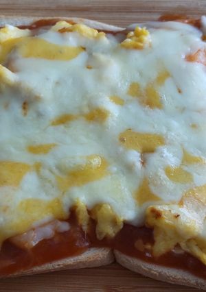 エビチリトースト＊ピザの具にも-レシピのメイン写真