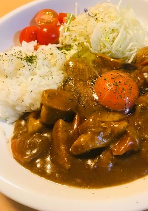 野菜カレー●たまかけチキンミルクカレー-レシピのメイン写真