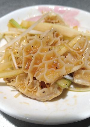 ハチノスの中華和え-レシピのメイン写真