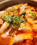 鍋キューブ●鶏肉のトマト缶プラス鍋