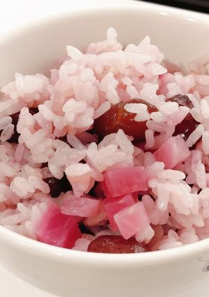 合着不使用！簡単♪紅くるりのお赤飯-レシピのメイン写真