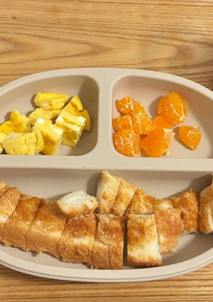 卵不使用⭐︎きな粉フレンチトースト-レシピのメイン写真