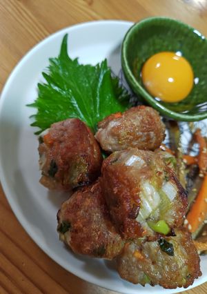 生姜たっぷり梅と大葉のさっぱりつくね-レシピのメイン写真