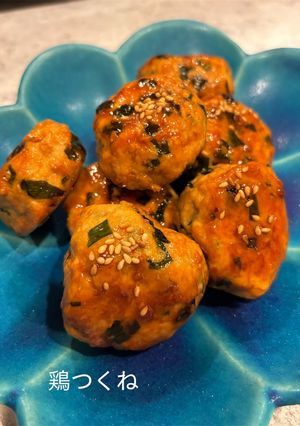 簡単♡鶏つくね 照り焼き-レシピのメイン写真