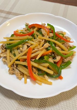青椒肉絲(チンジャオロース)-レシピのメイン写真