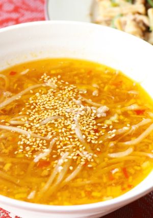 コスパ最強◎麻婆もやしスープ-レシピのメイン写真