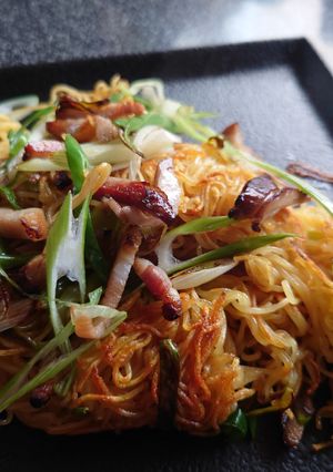 乾麺でつくる 皿うどんみたいな香港焼そば-レシピのメイン写真