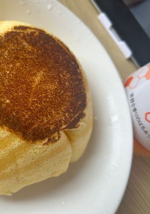 レンジで米粉パンケーキ-レシピのメイン写真