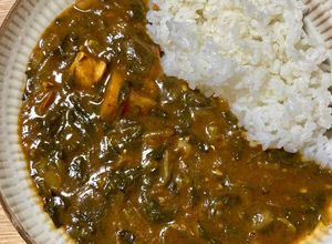 トマトなすほうれん草無水カレー-レシピのメイン写真