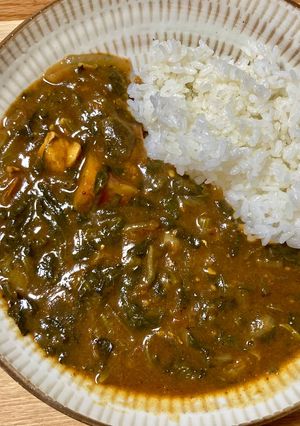 トマトなすほうれん草無水カレー-レシピのメイン写真