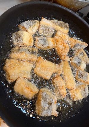 釣って来たマゴチの唐揚げ-レシピのメイン写真