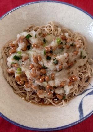 納豆と大根おろしのぶっかけそば-レシピのメイン写真