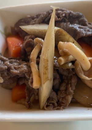 牛肉とごぼうの歯ごたえ煮-レシピのメイン写真