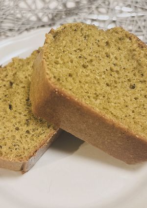 抹茶葛湯の米粉パウンド＊砂糖バター不使用-レシピのメイン写真