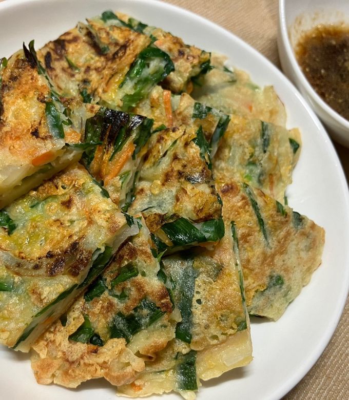 タレなしでも美味しいチーズチヂミ-レシピのメイン写真