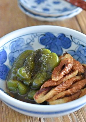 ピーマンと竹輪のくたくた煮【作り置き】-レシピのメイン写真