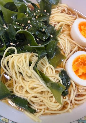 簡単　わかめ好き好きラーメン＾＾-レシピのメイン写真