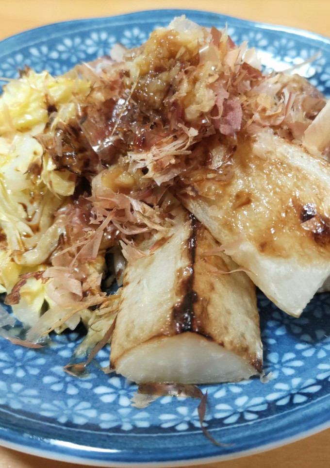 焼き大根のおかか醤油-レシピのメイン写真